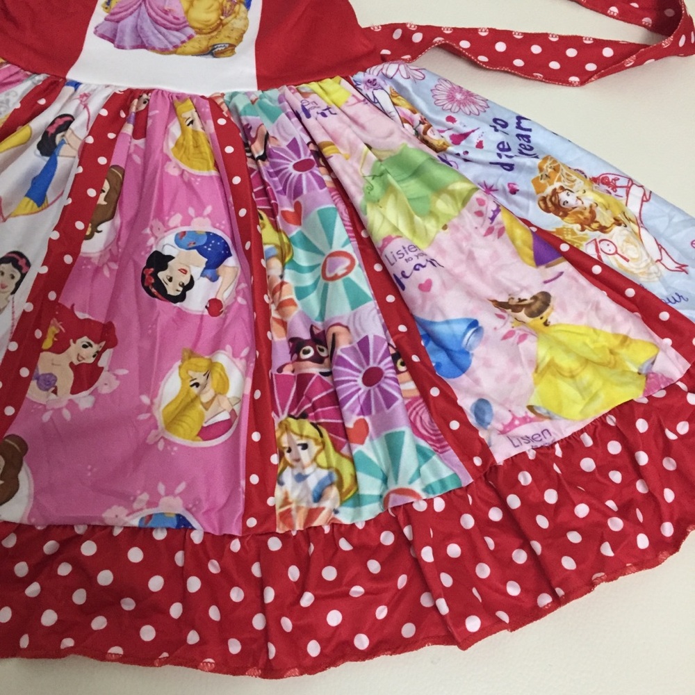 Princess cute twirl dress Ariel Belle Aurora - Picture 7 of 8
